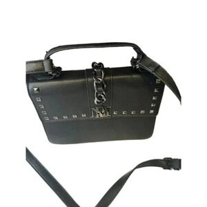 Badgley Mischka Women's Black‎ Kelly Big Chain Crossbody Bag